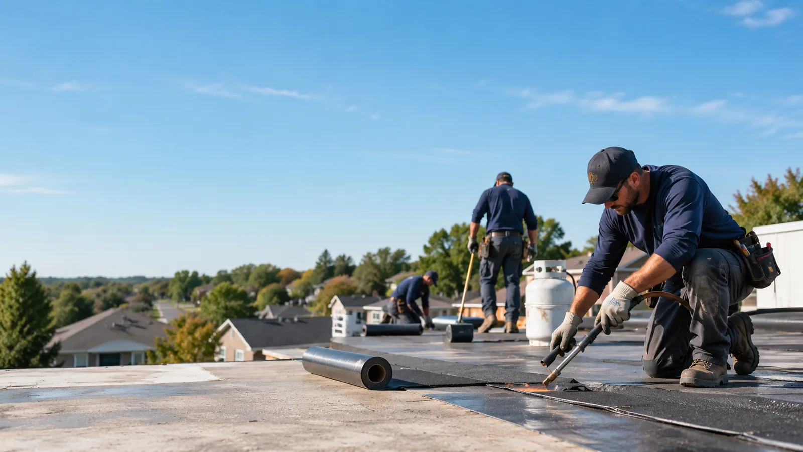 Flat Roof Leak Repair providers in Reddick, IL